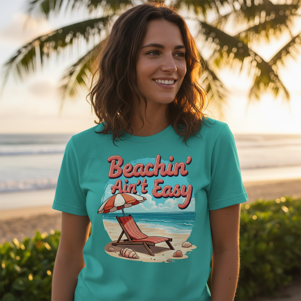 Beachin' Ain't Easy~ Supersoft T-Shirt
