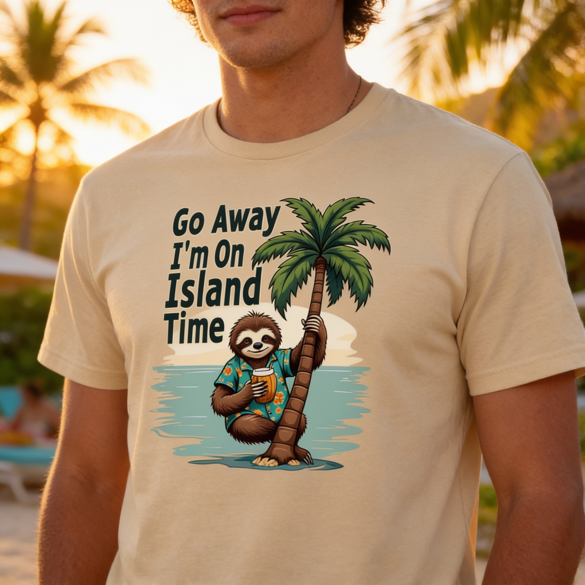 Go Away I'm on Island Time~ Supersoft T-Shirt