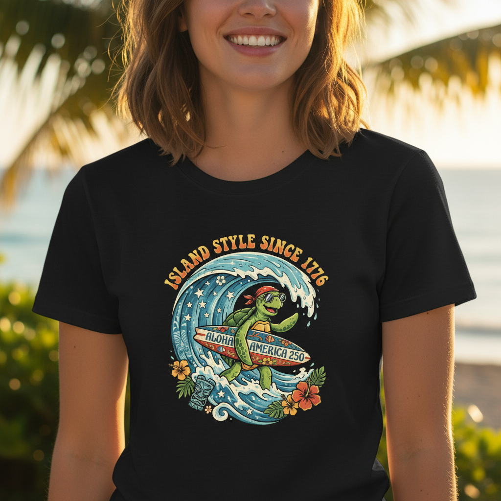 Island Style 1776 ~ Supersoft T-shirt