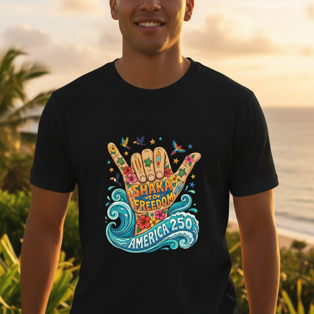 Shaka To Freedom ~ Supersoft T-shirt