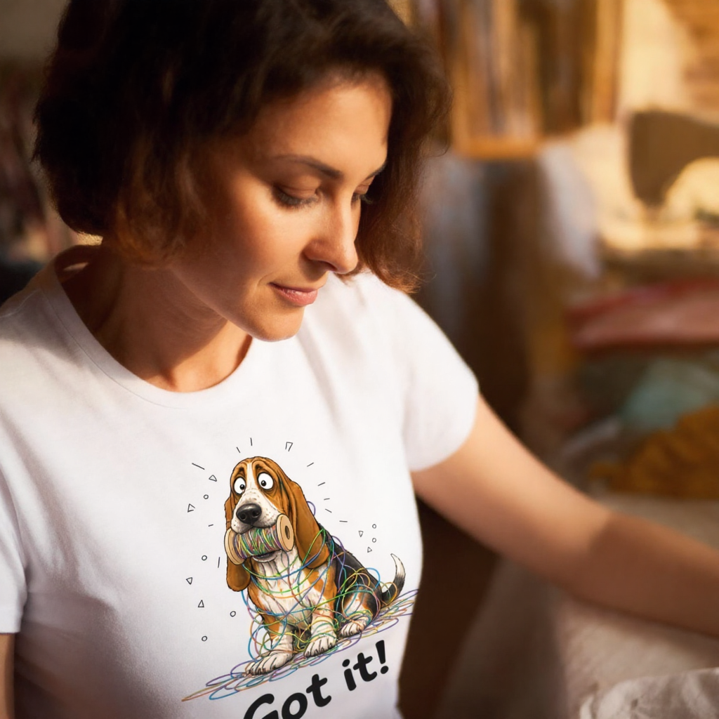 Basset Hound Helper ~ Relaxed Fit Tee