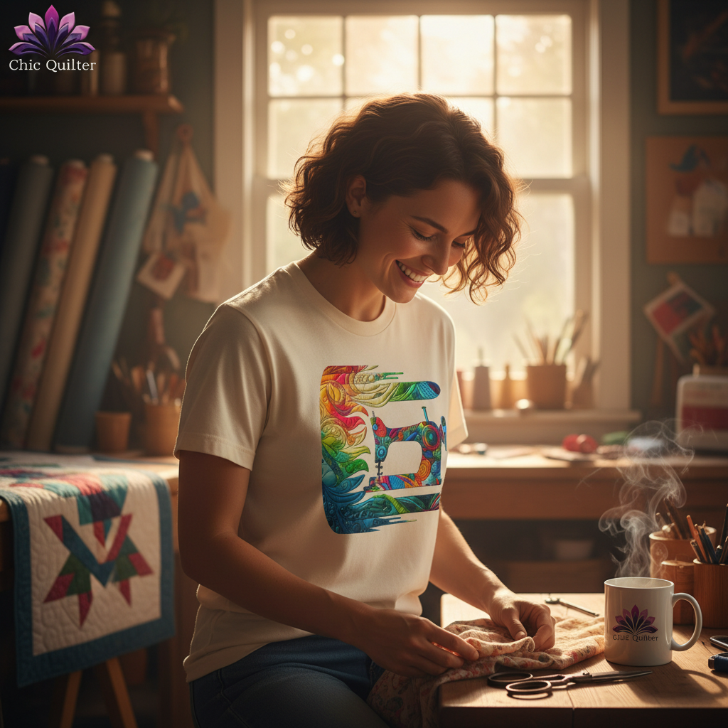 Gale Force Quilting ~ Relaxed Fit Tee