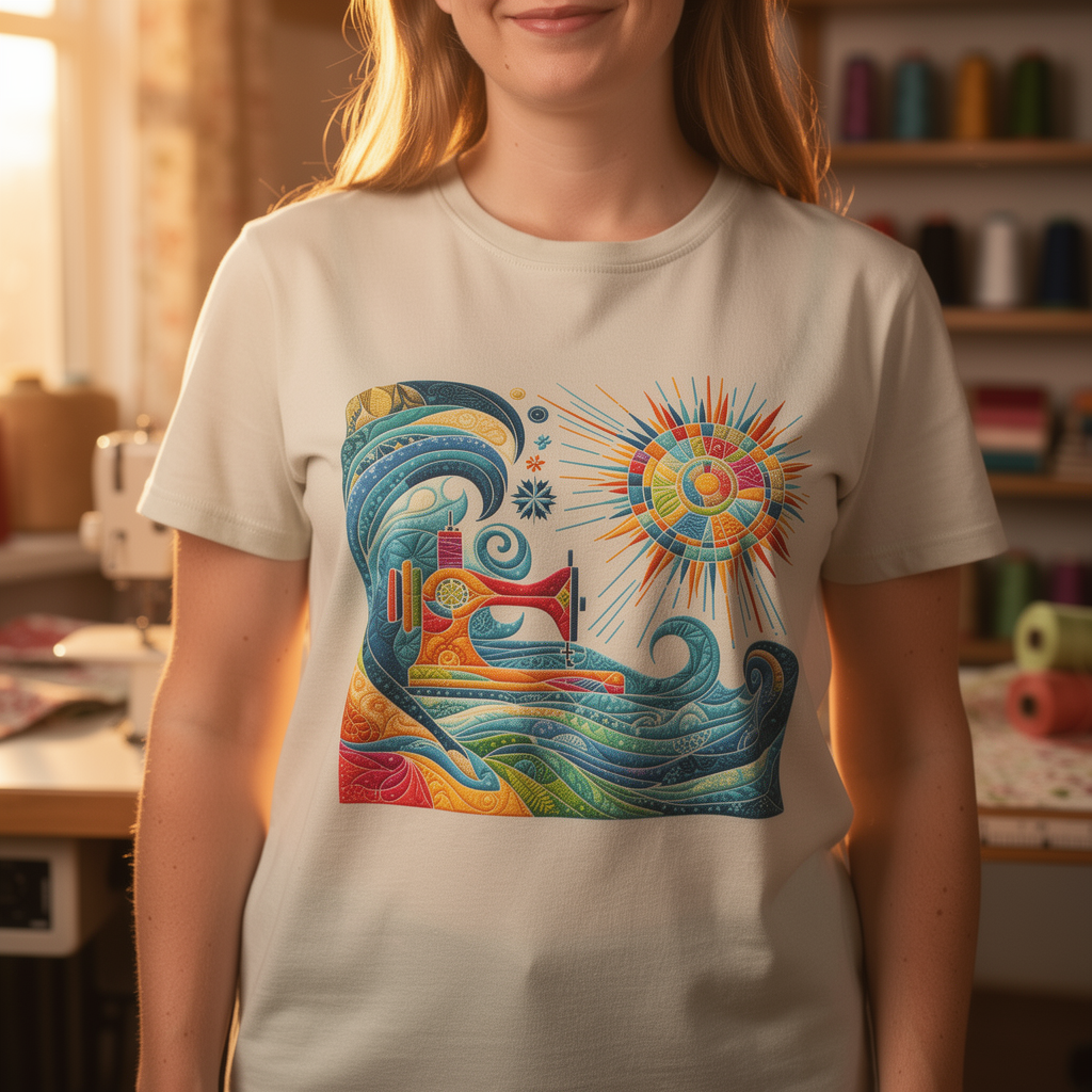 Tidal Threads ~ Relaxed Fit Tee