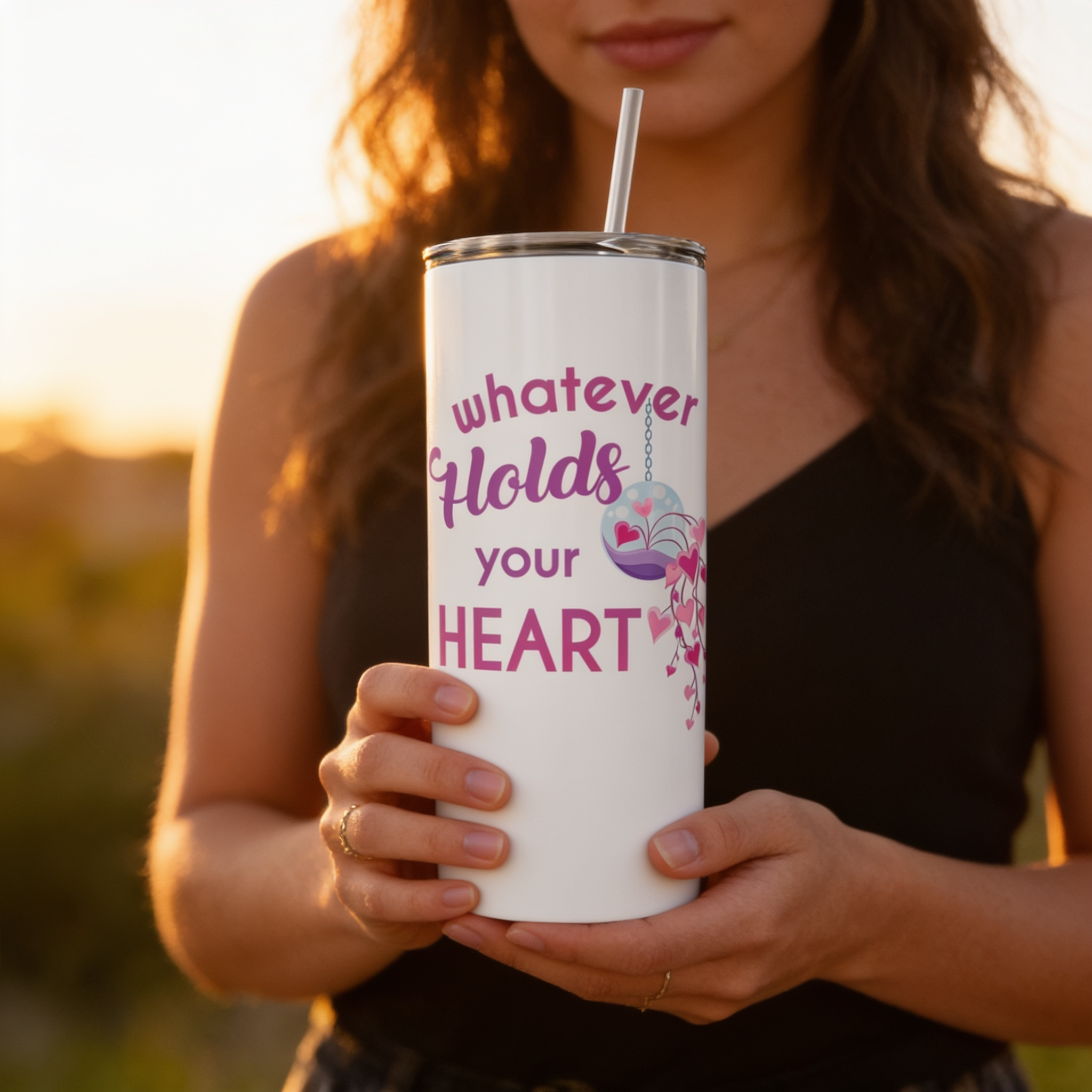 Whatever Holds your Heart Tumbler