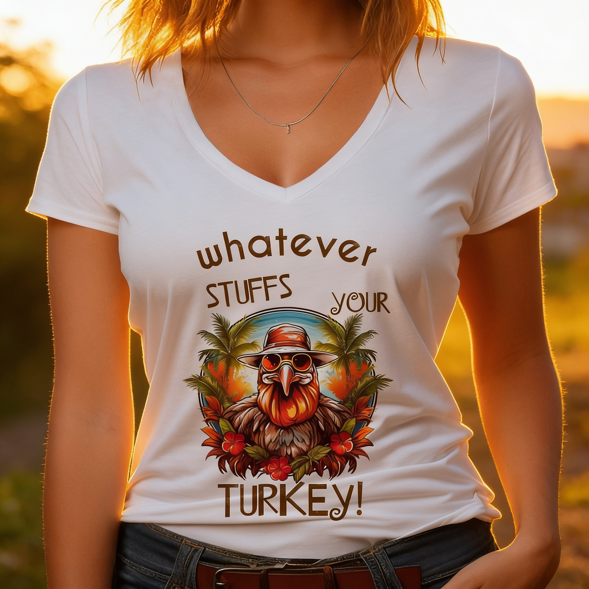 Whatever Stuffs your Turkey T-Shirt