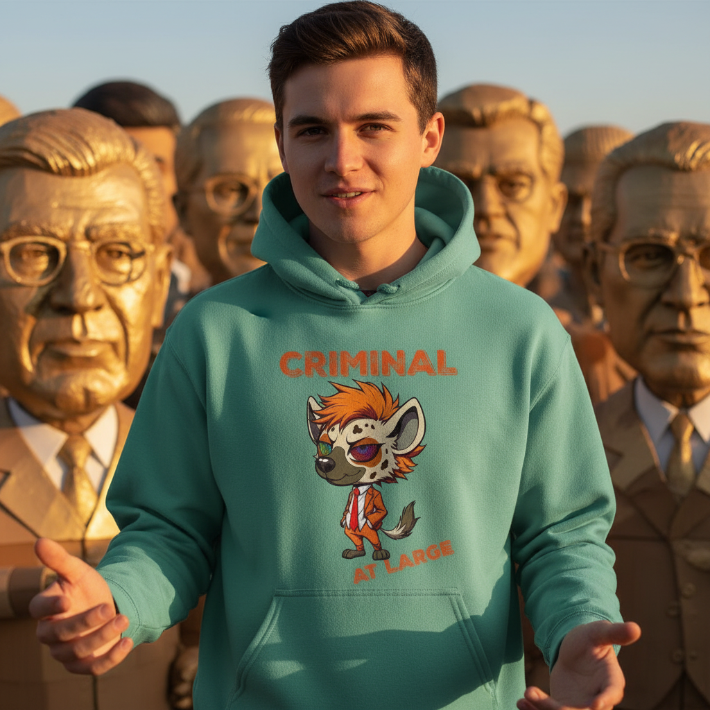 Criminal at Large ~ Premium Hoodie