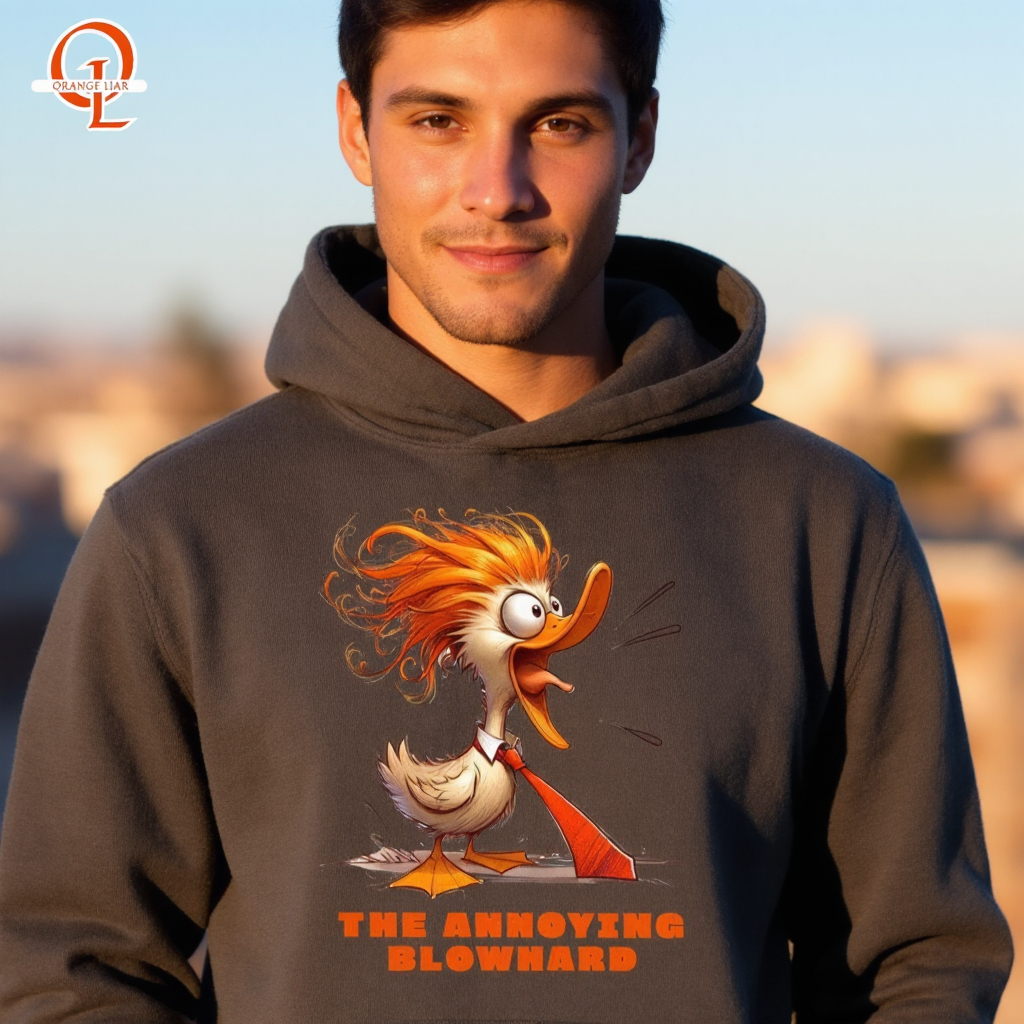 The Annoying Blowhard ~ Premium Hoodie